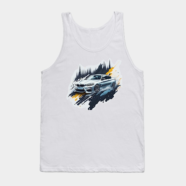 BMW In The Sky Tank Top by AySelin